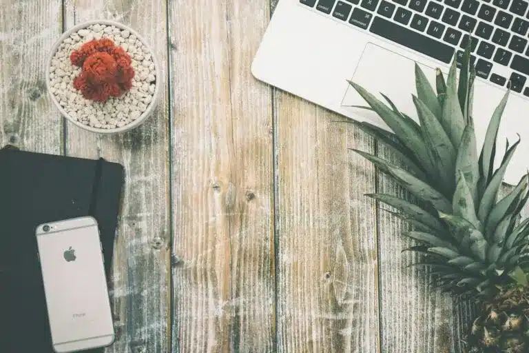Un espace de travail organisé pour la gestion du stress